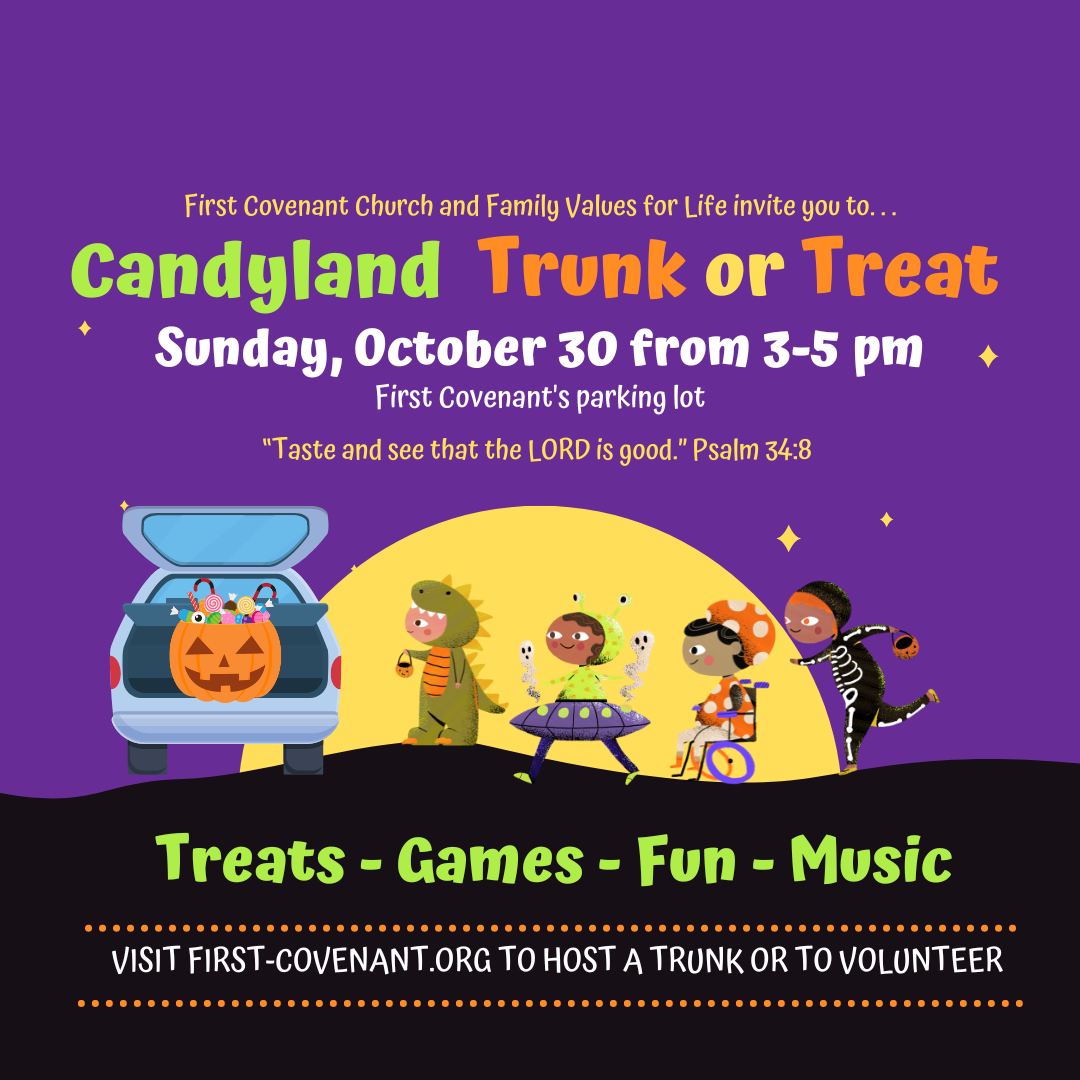 Event Promo Photo For Candyland Trunk or Treat